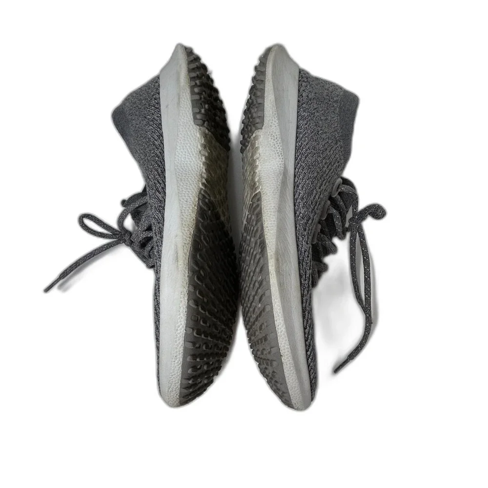 Allbirds Tree Dasher 2 Men's Gray Mesh Slip-On Lace-Up Comfy Sneaker Size 13.5